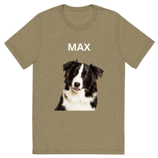 Short Sleeve Custom Pet Photo T-shirt